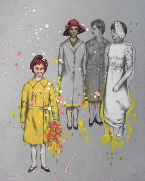 My mother's wedding, 1968