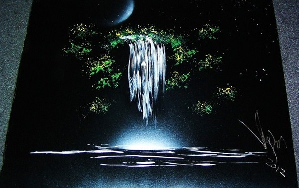 GNU greenery falls