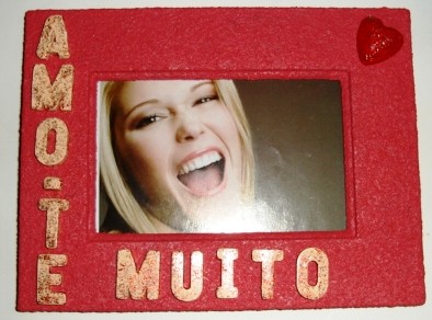 Moldura vermelha