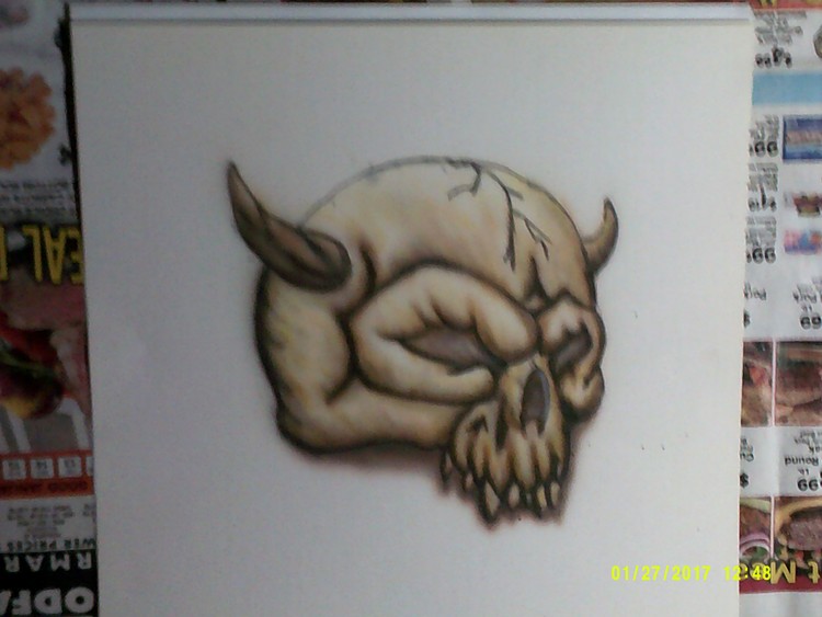 demon skull