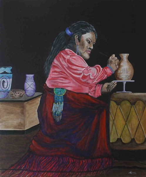 THE POTTERY PAINTER