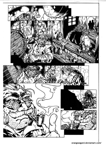 My Fantasy Comic by OrangeAsgard
