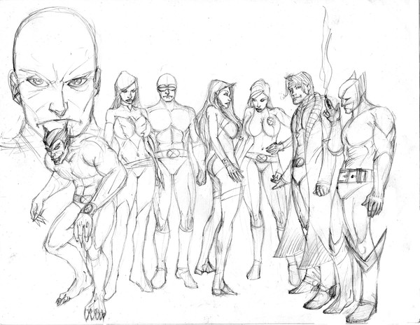 many x-men gather
