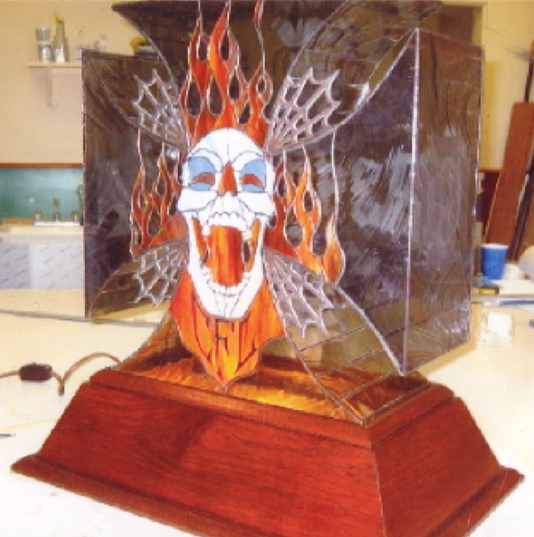 west coast choppers, base lit lamp