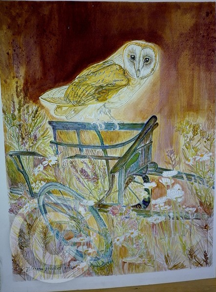 Golden Brown Owl’s Floweret