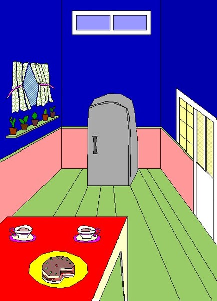 the fridge