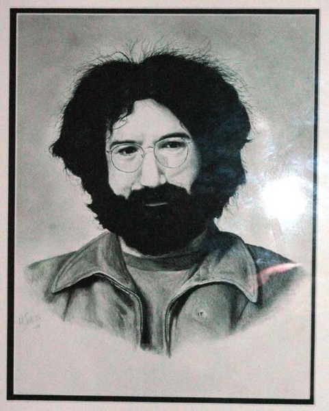 Jerry Garcia Charcoal
