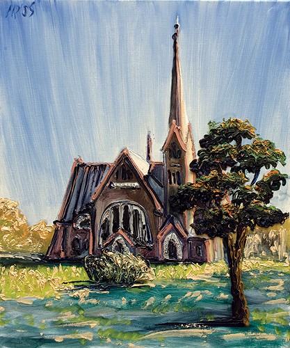 Primorsk. Gothic church.