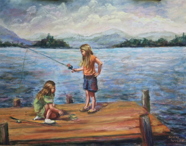 Girls Fishing