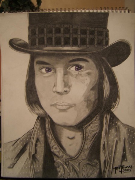 Johnny Depp as Willy Wonka