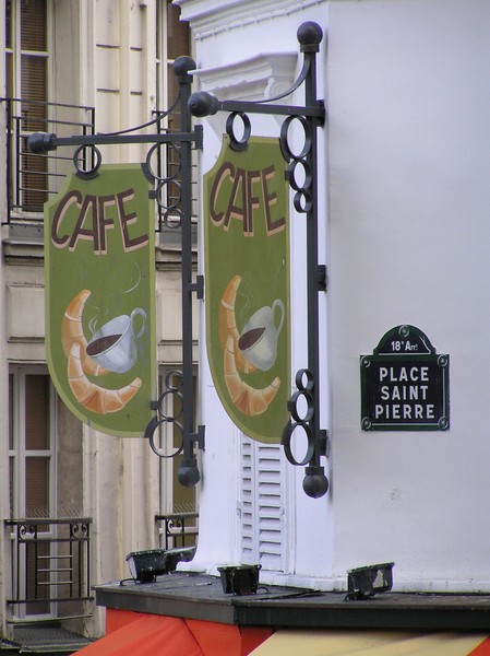Cafe  in Montmartre