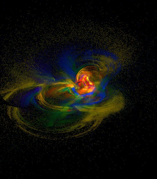 Fractal Rainbow Galaxy