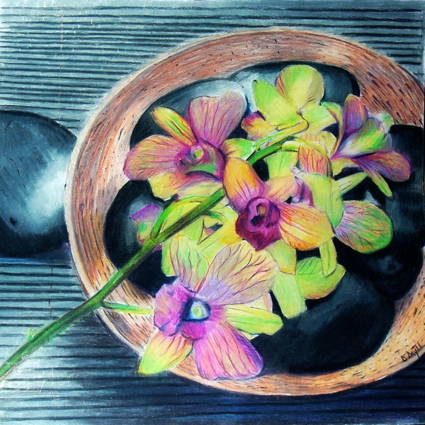 Serenity , Colored Pencil , Nov/2011