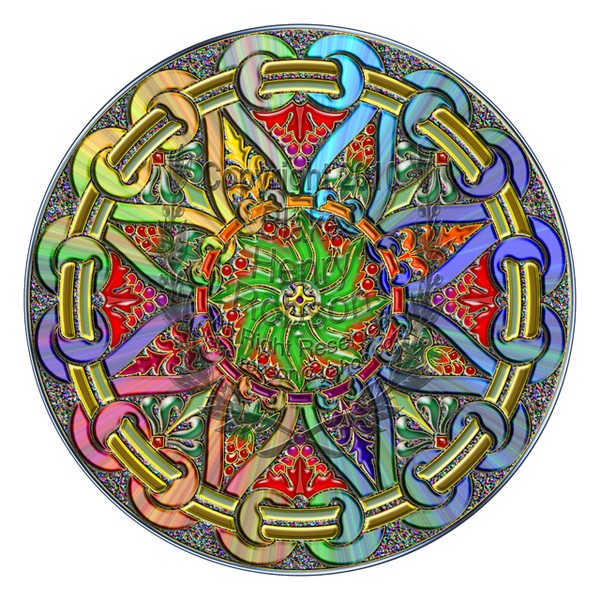 Fancy Abstract Circle Design