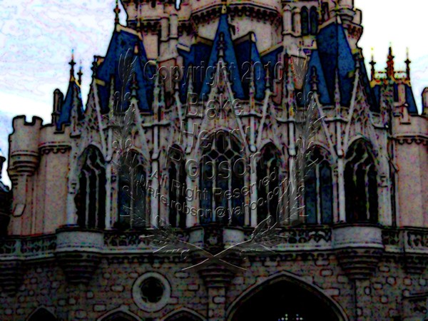 Walt Disney World Castle Close-up