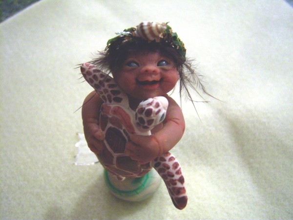mermaid and honu