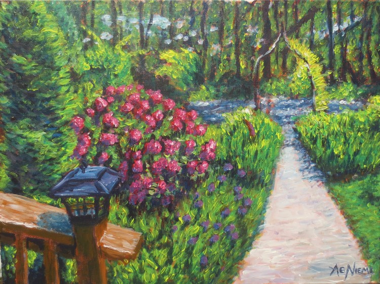 Rhododendrons in Bloom