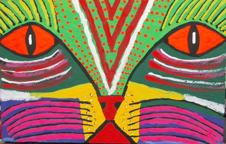 Psychedelic Cat
