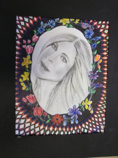 Girl in the middel