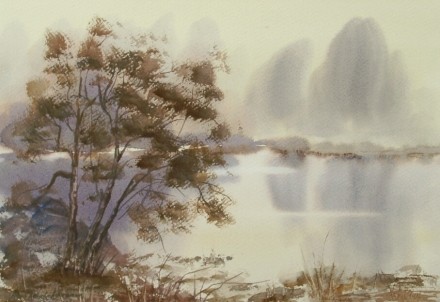 autumnal river bank 626