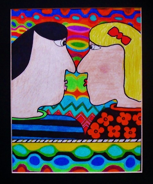 First Kiss by Anthony Davais