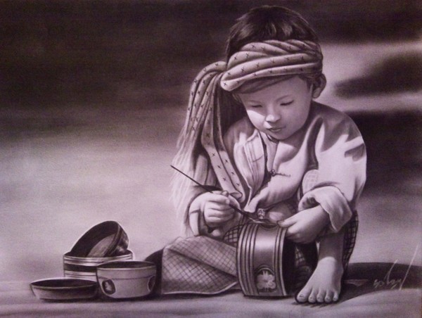 Child Painting