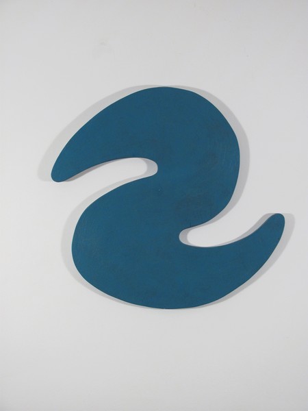 Swirl in muted turquois