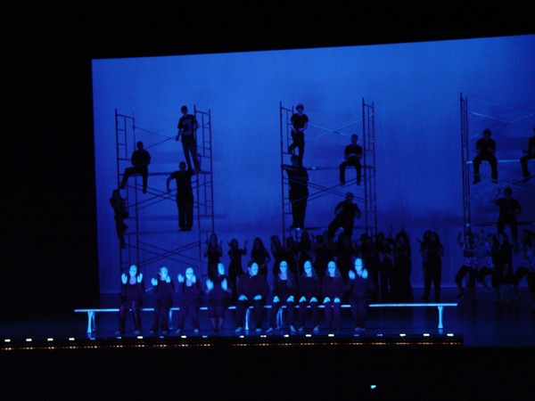 Dancing in Blue