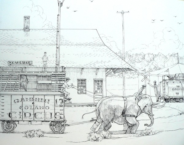 mahout at kearsarge station circus