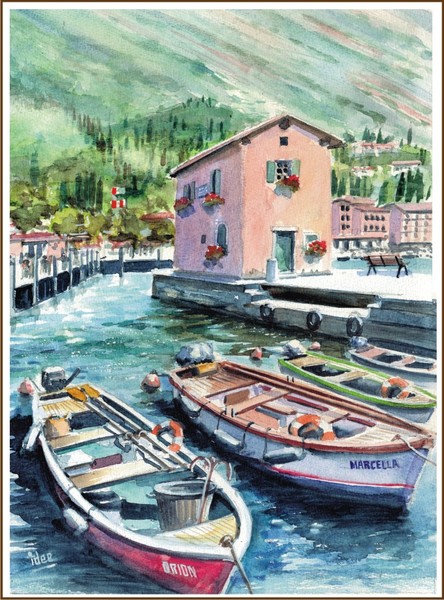 The former custom-house of Torbole