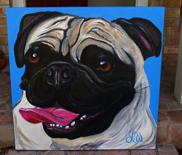 Pug Happy