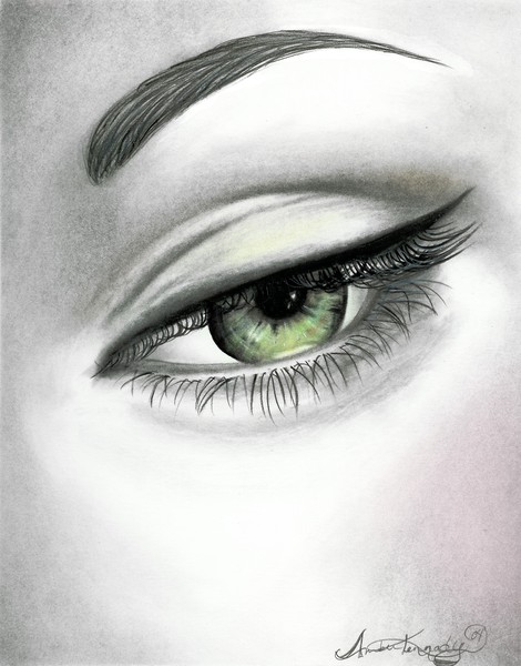 Coy Green Eye