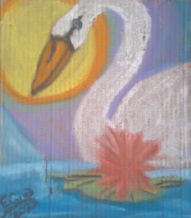 Wounded Swan on the Lake