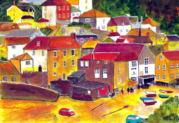 SLIPWAY AT PORT ISAAC, CORNWALL