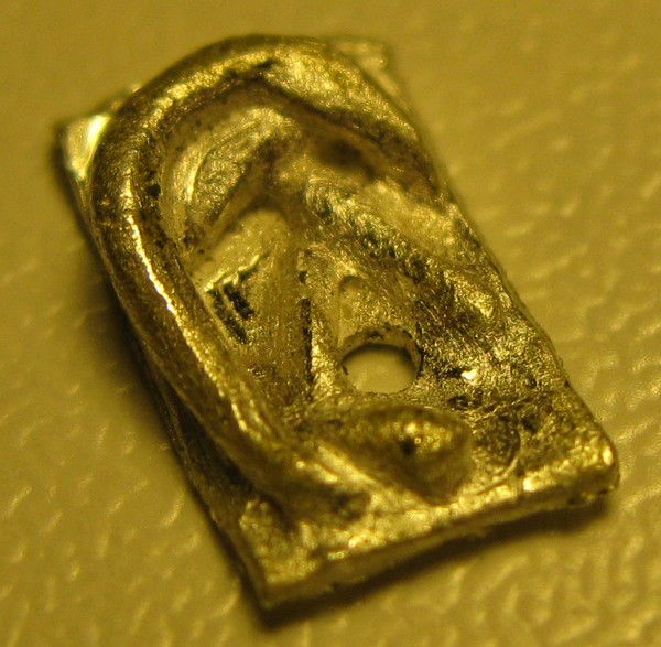 Silver Pendant: Abstract