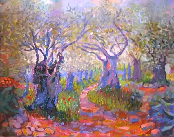 Olive trees