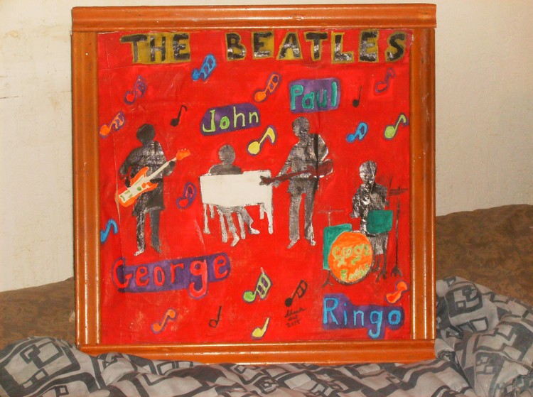 rusty beatles art