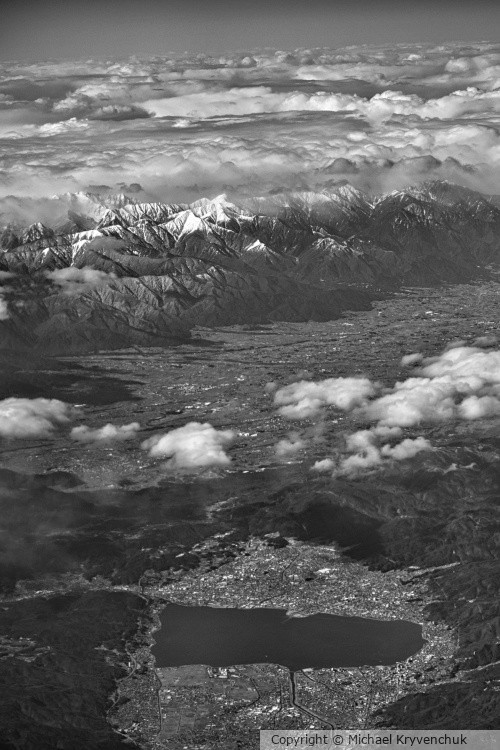 Mountains Around Lake Suwa
