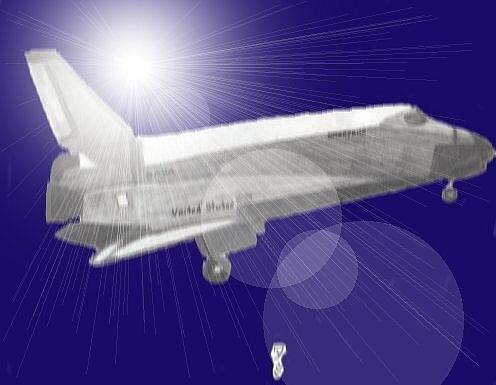 Space Shutle landing