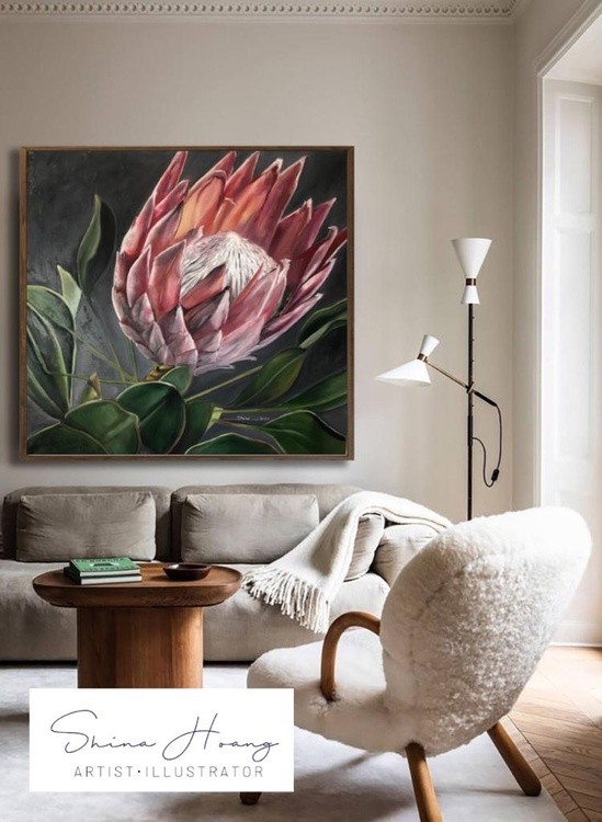 King Protea in bloom