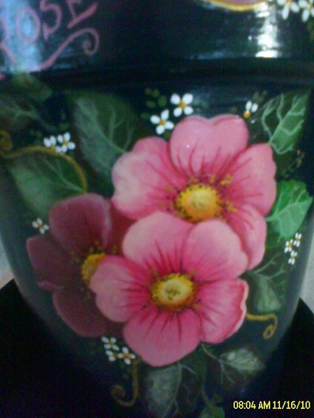 close up of vintage rose