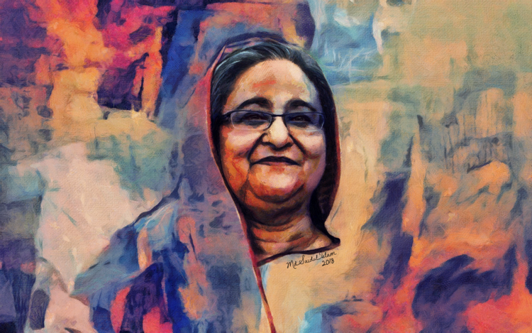 Sheikh Hasina, Daughter of the Father of the Nation Bangabandhu Sheikh Mujibur Rahman