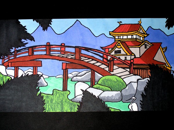 far eastern background