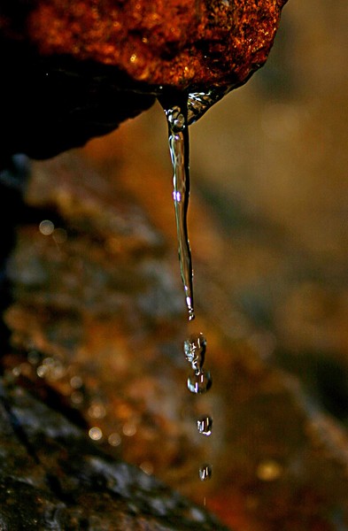 Falling drops