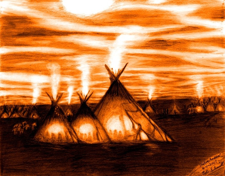 Native America - Sepia 