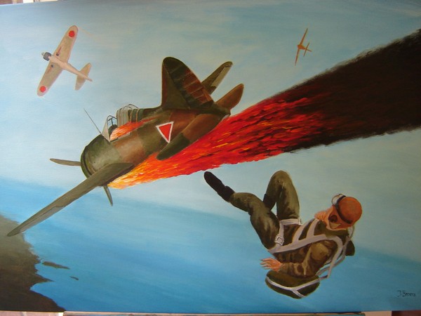 Airbattle over Laha 1942