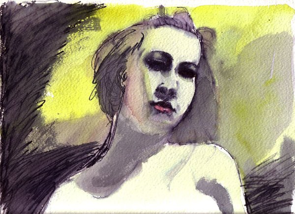 Anna with yellow