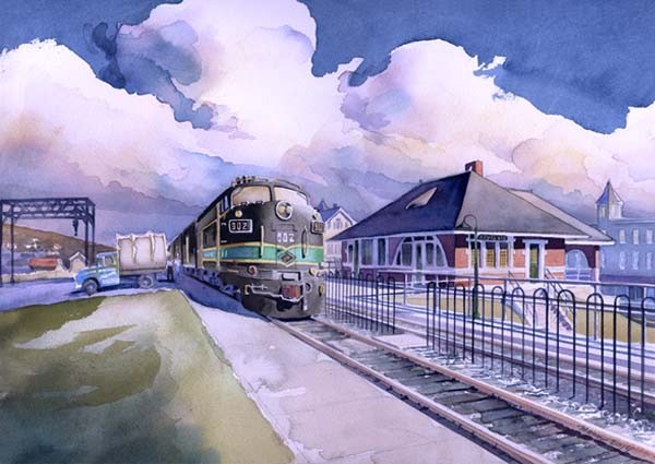 W.W.Benner Hauling - Perkasie Train Station