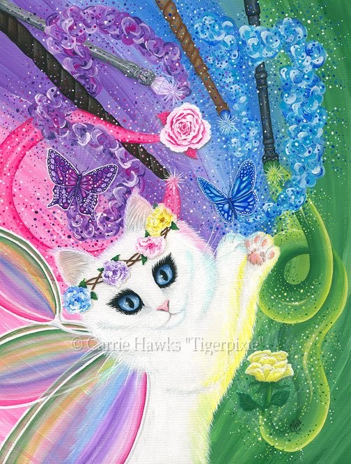 Springtime Magic AKA Four of Wands