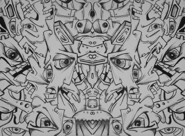 freehand sticker collage 4